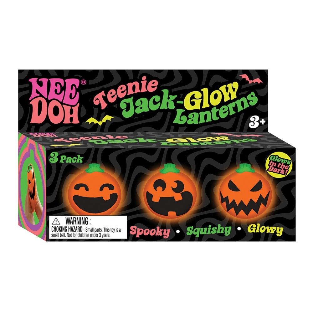 NeeDoh Teenie Jack-Glow Lanterns