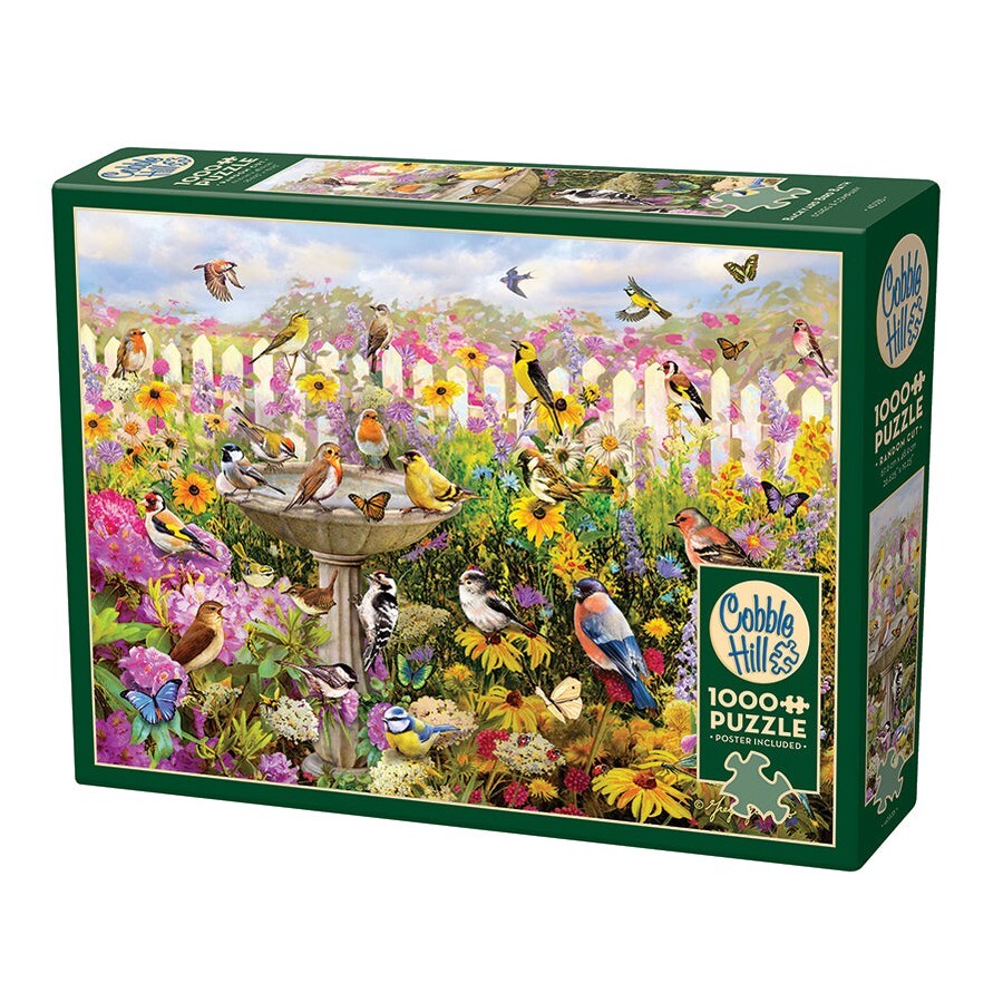Cobble Hill Backyard Bird Bath 1000pc