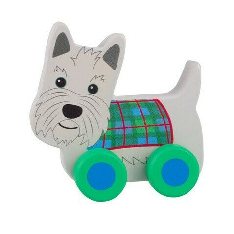 Scottish Push Toy Scottie Dog
