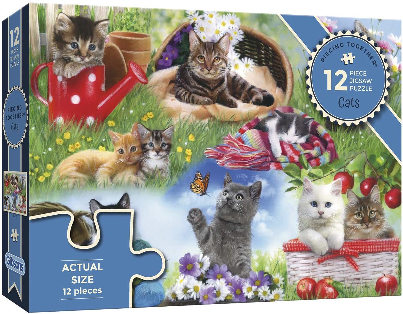 Gibsons Piecing Together, Cats 12pc