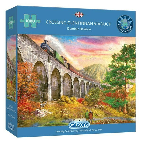 Gibsons Crossing Glenfinnan Viaduct 1000pc