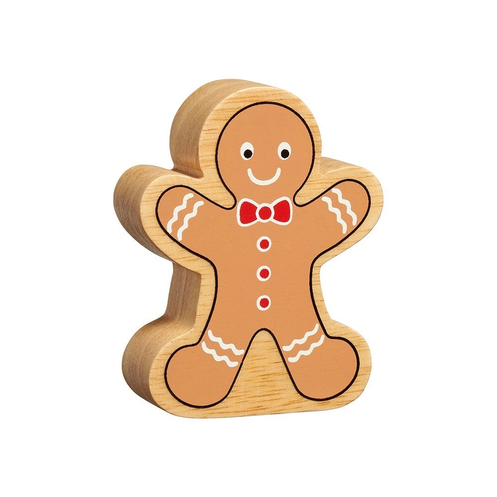 Wooden Christmas Figure Gingerbread Man