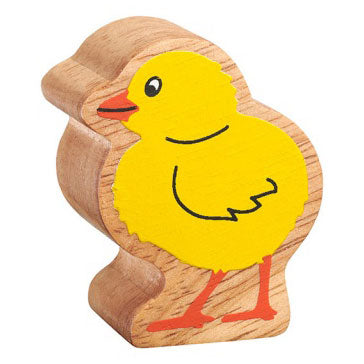Wooden Animal Yellow Chick