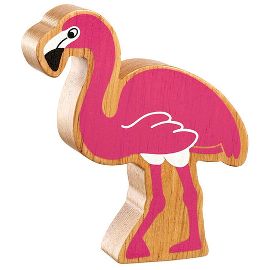 Wooden Animal Flamingo