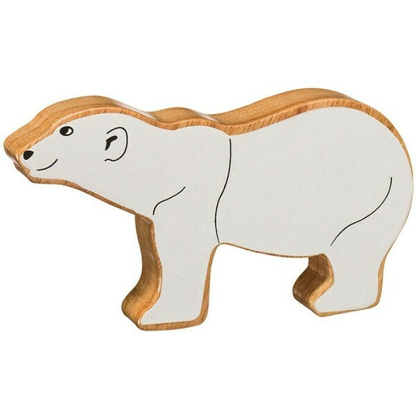 Wooden Animal Polar Bear