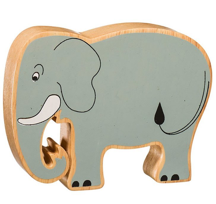 Wooden Animal Elephant