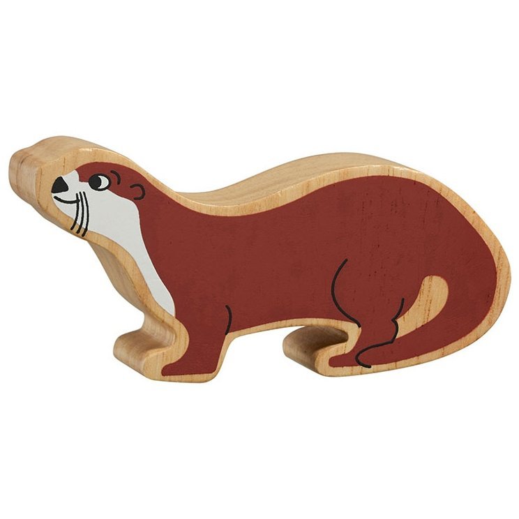 Wooden Animal Otter