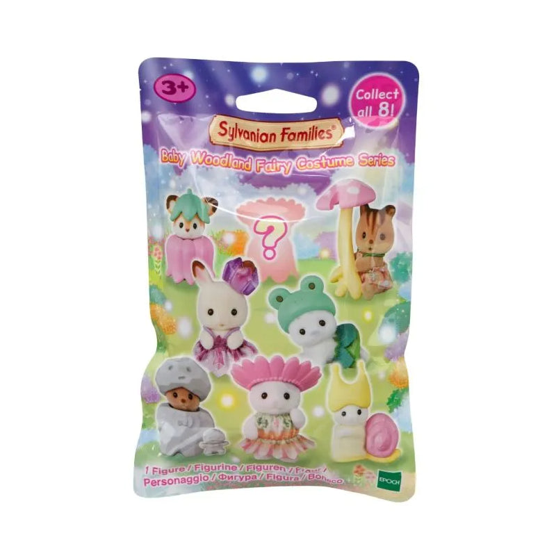 Sylvanian Families Baby Woodland Fairy Costume Series packaging on a white background
