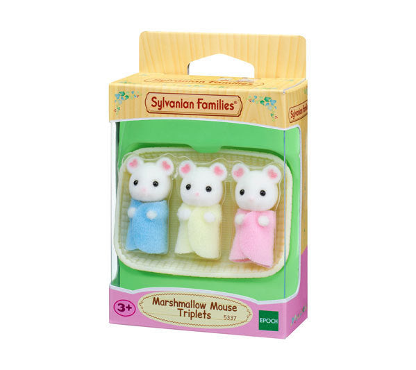 Sylvanian Marshmallow Mouse Triplets 5337
