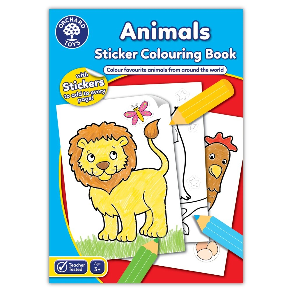 Orchard Animals Colouring Book