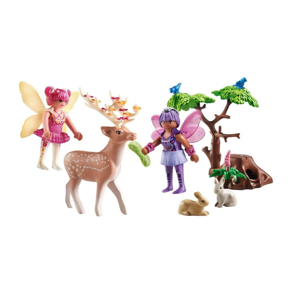 Playmobil Starter Pack Fairies with Forest Animals 71800
