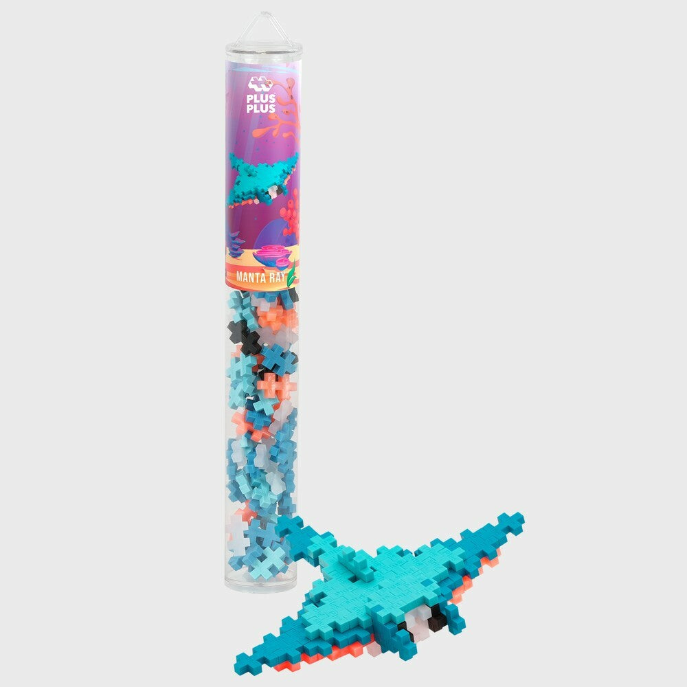 Plus Plus Manta Ray Tube