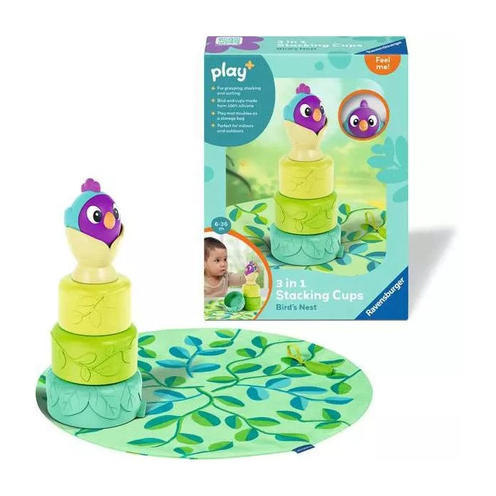 3 in 1 Stacking Cups Bird's Nest