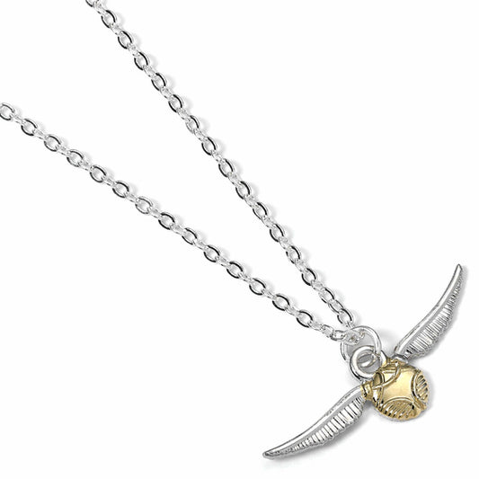 SALE Harry Potter Necklace Golden Snitch