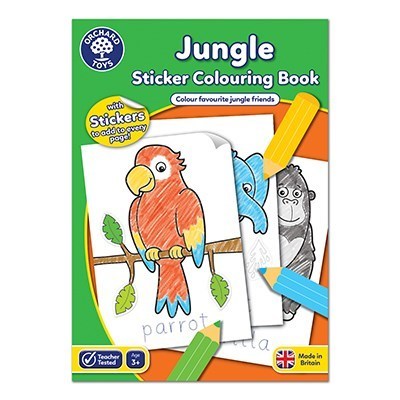 Orchard Jungle Colouring Book