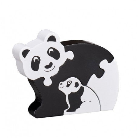 Jigsaw Wooden Panda and Baby