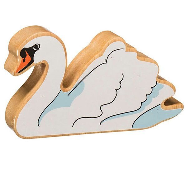 Wooden Animal Swan