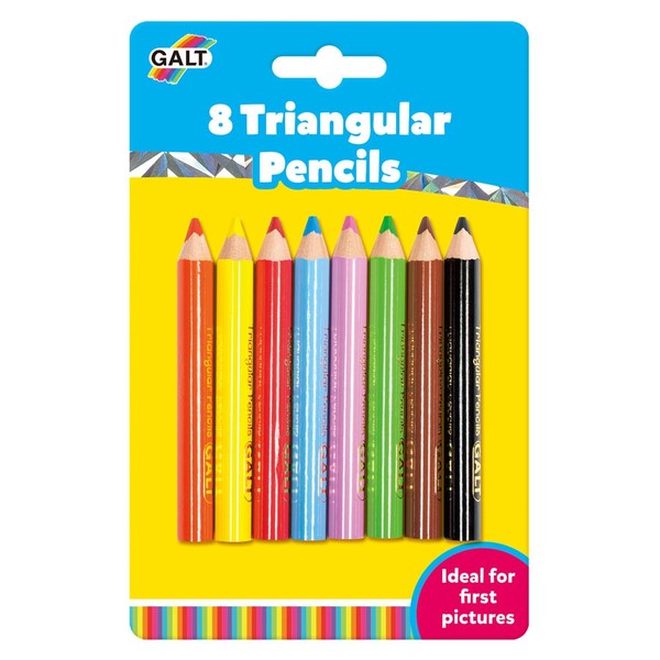 Galt 8 Triangular Pencils