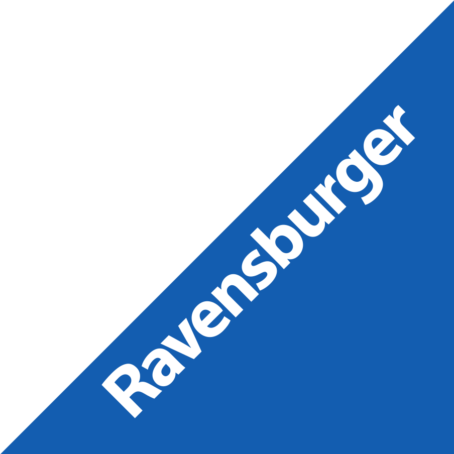 Blue and White Ravensburger logo