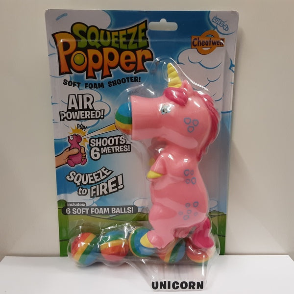 Squeeze Popper Unicorn Pink!