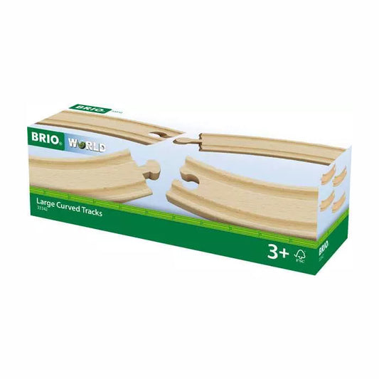 Brio Large Curved Tracks 33342