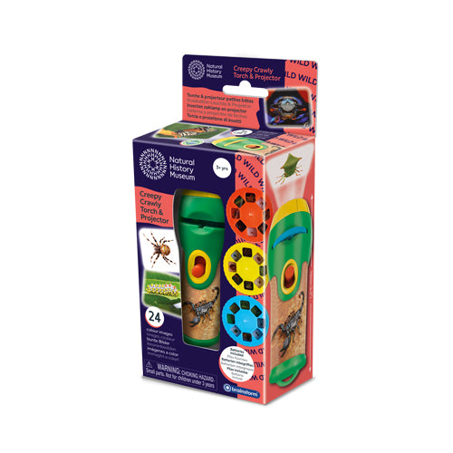 Creepy Crawly Torch and Projector Natural History Museum