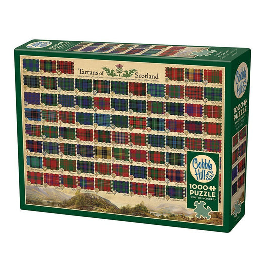 Cobble Hill Tartans of Scotland 1000pc