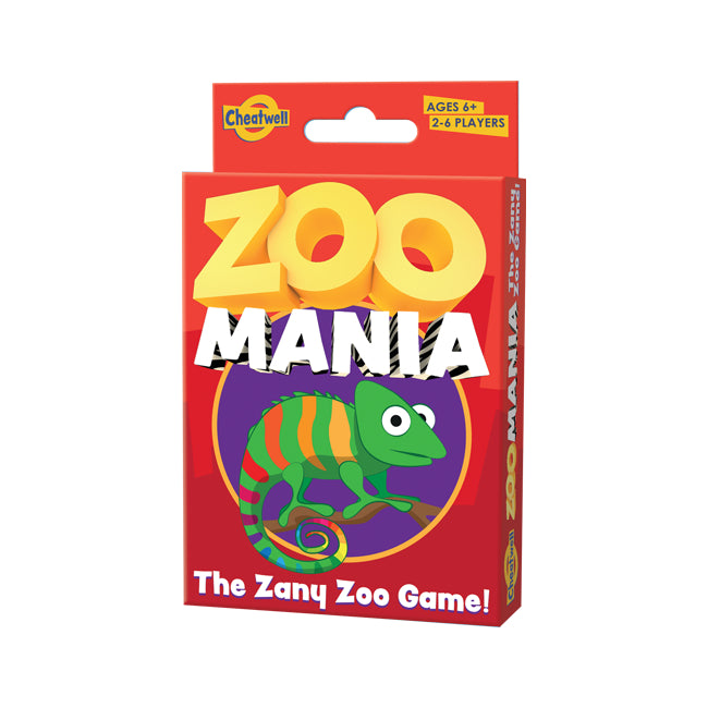 Red coloured box for Zoo Mania Card Game!