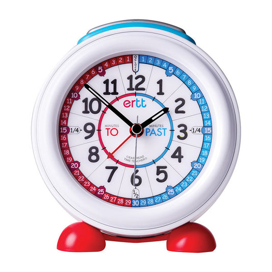Children's Time Teacher Red & Blue Alarm Clock