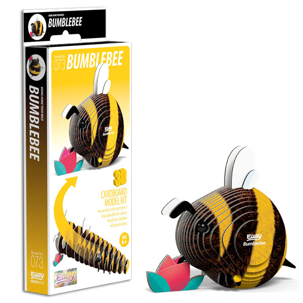 Eugy 3D animal craft kit bumblebee