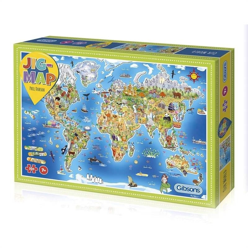 Gibsons Jigmap Our World 250pc