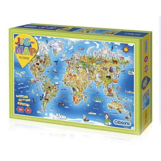 Gibsons Jigmap Our World 250pc