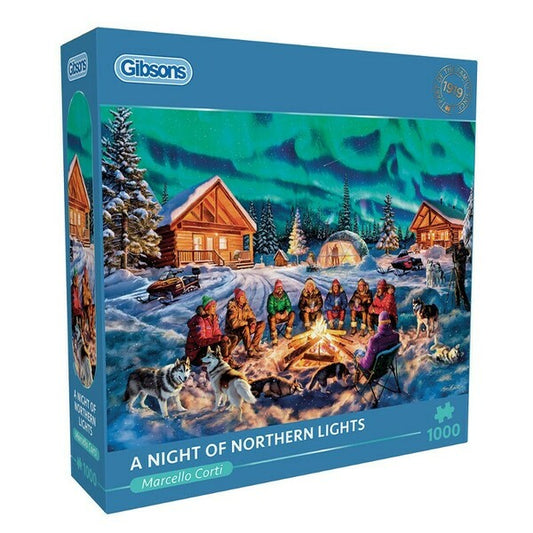 A Night of Northern Lights 1000pc