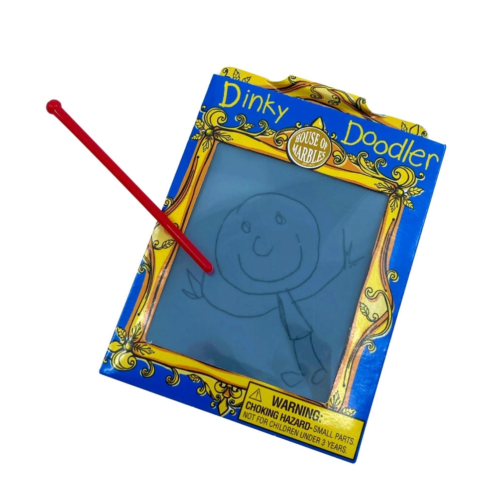 Dinky doodler drawing pad with pen