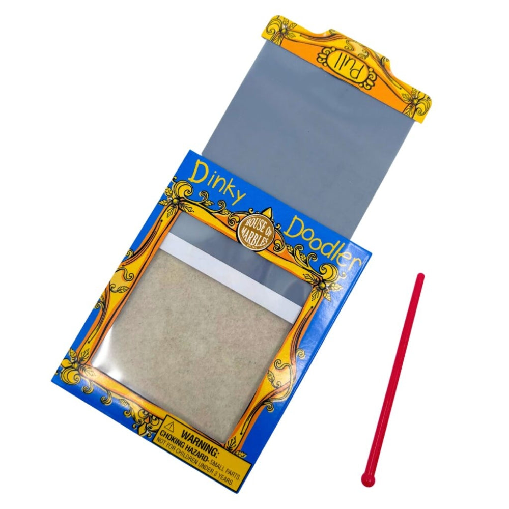 Dinky doodler drawing pad with pen
