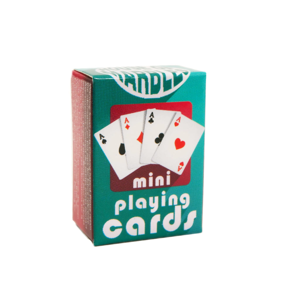 A pack of mini playing cards from House of Marbles