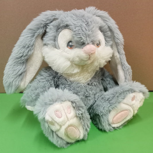 Keeleco Grey Patchfoot Rabbit 22cm