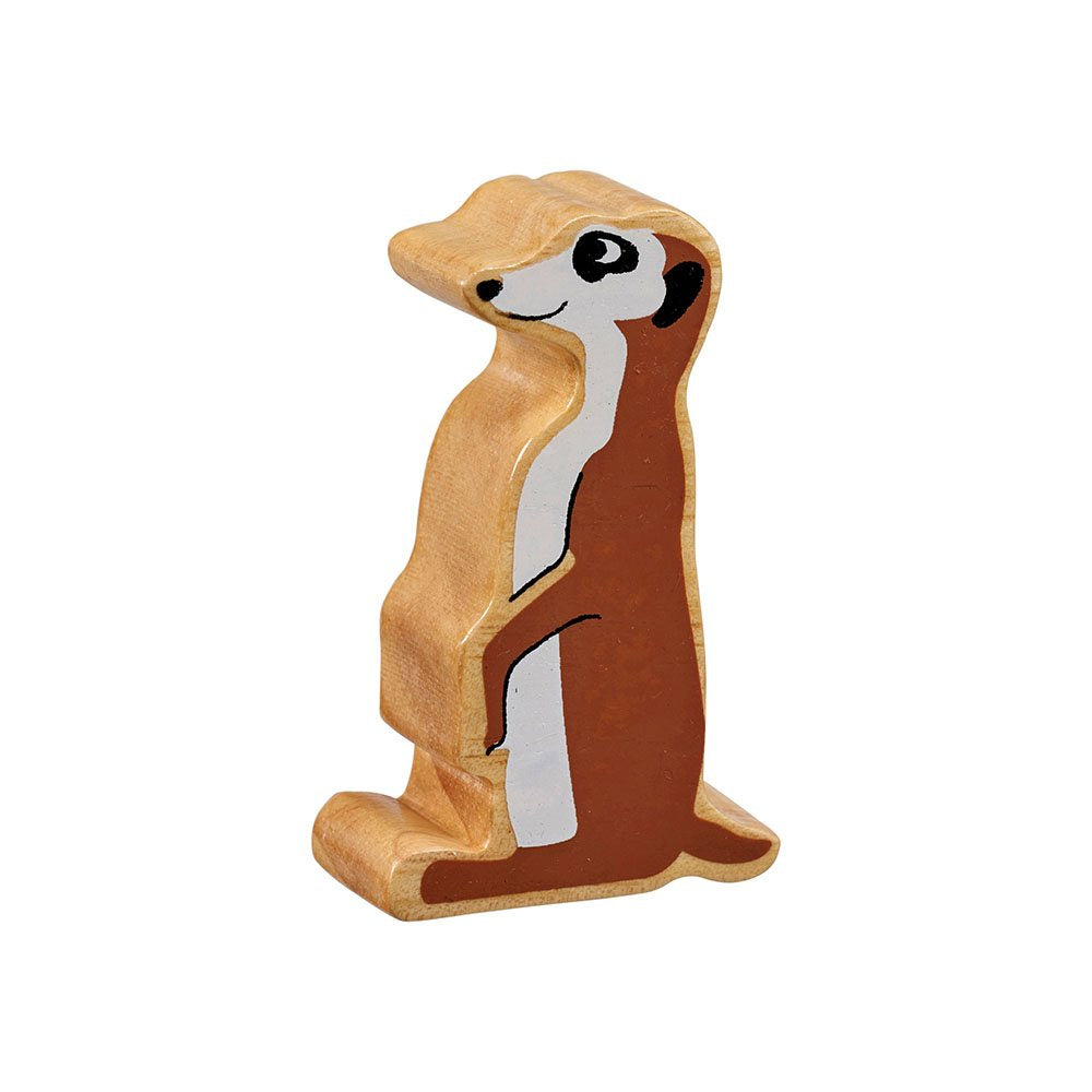 Wooden Animal Meerkat