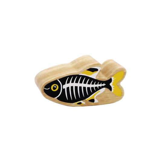 Wooden Animal X-Ray Fish