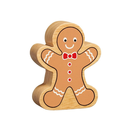 Wooden Christmas Figure Gingerbread Man