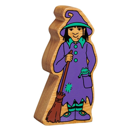 Wooden Spooky Figure Witch