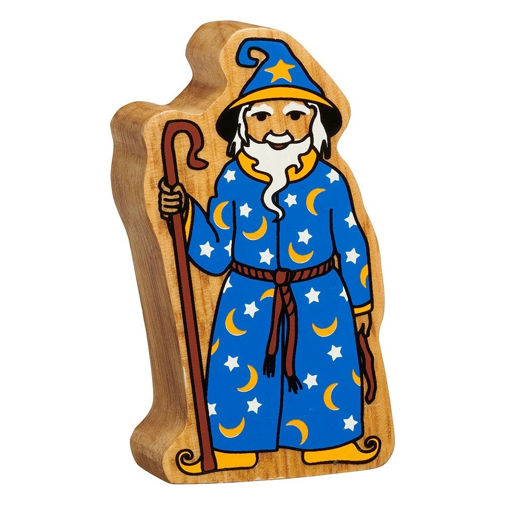 Wooden Spooky Figure Wizard