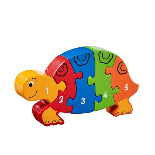 Jigsaw Wooden 1-5 Tortoise