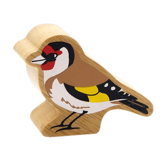 Wooden Animal Goldfinch