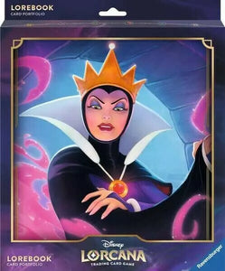 Lorcana Card Portfolio Evil Queen
