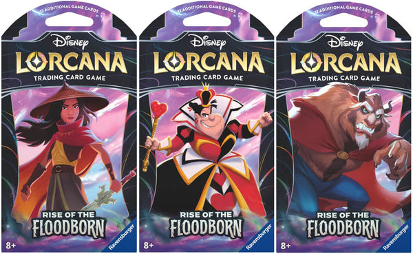 Sale Lorcana Rise of the Floodborn Sleeved Booster Pack