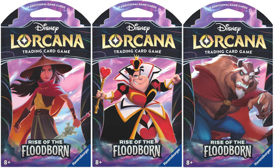 Sale Lorcana Rise of the Floodborn Sleeved Booster Pack