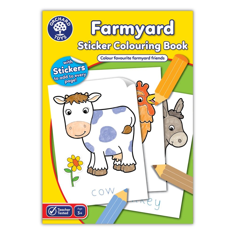 Orchard Farmyard Colouring Book