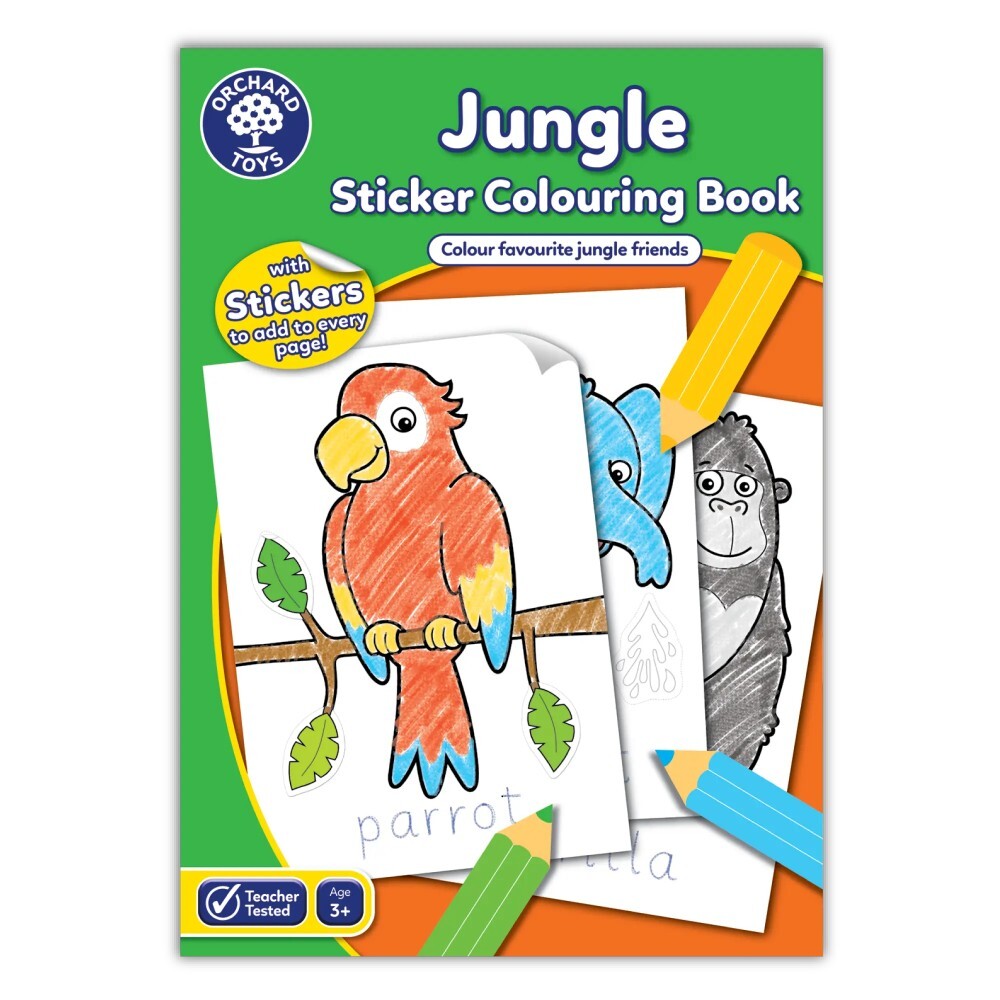 Orchard Jungle Colouring Book