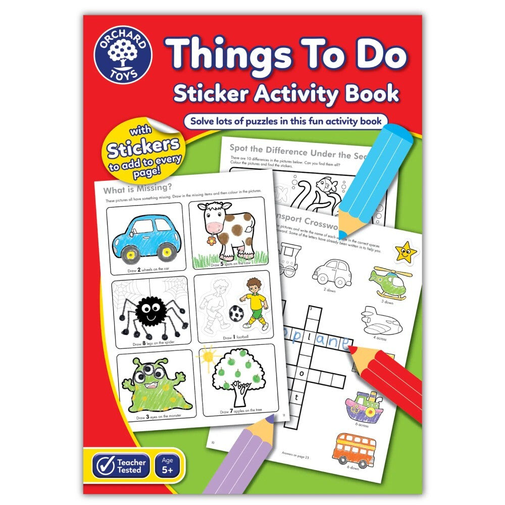 Orchard Things To Do Colouring Book